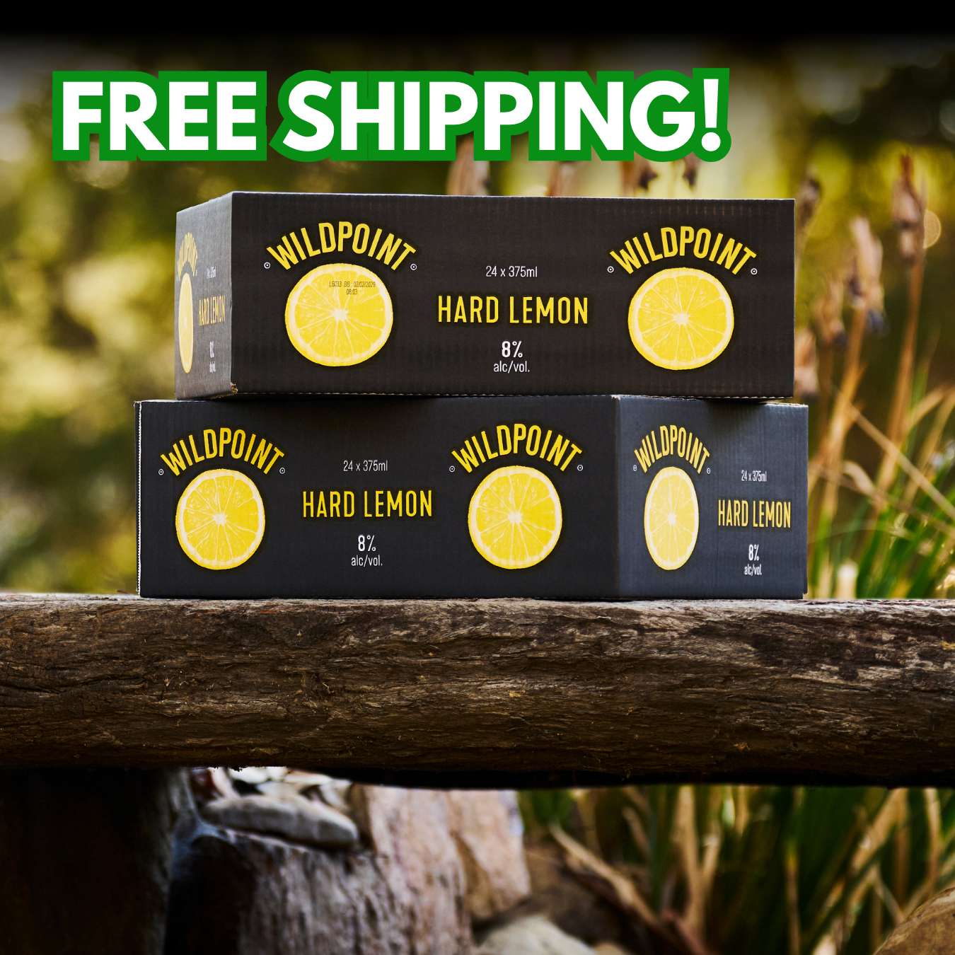 2 SLABS (48x375ml) FREE SHIPPING!